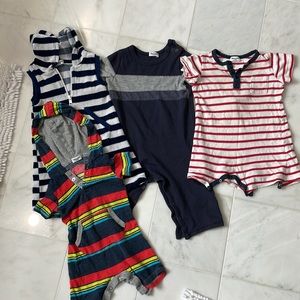 Splendid Babies clothes pack. 4 onesies